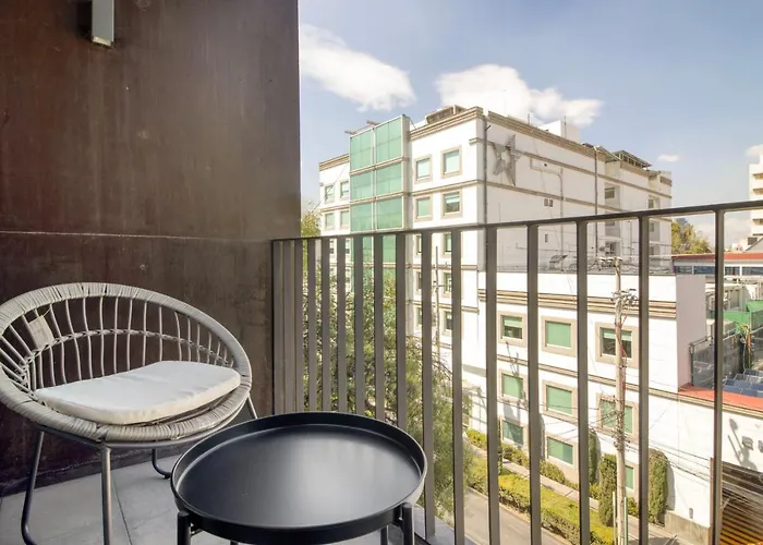 Apartamento Cuadra 134, In Roma Norte By Blueground México DF