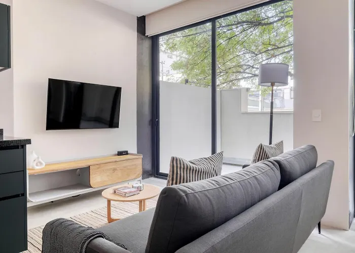 Apartamento Cuadra 134, In Roma Norte By Blueground *